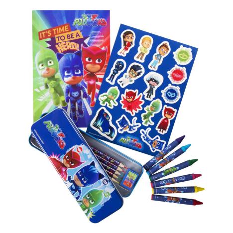 PJ Masks Colouring Bumper Stationary Set 25cm Extra Image 2